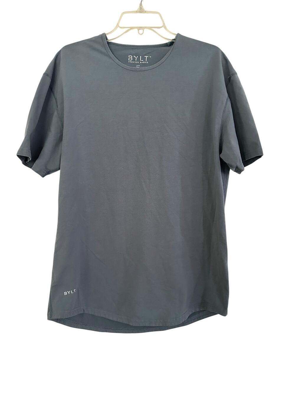 BYLT Grey Drop Cut T-Shirt XL